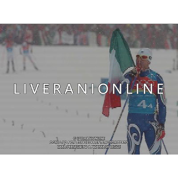 STAFFETTA MASCHILE SCI DI FONDO 19/02/2006 XX OLIMPIADI INVERNALI TORINO 2006 NELLA FOTO VINCITORI DELLA MEDAGLIA D\'ORO - ZORZI CRISTIAN PH ARCAINI/AGENZIA ALDO LIVERANI