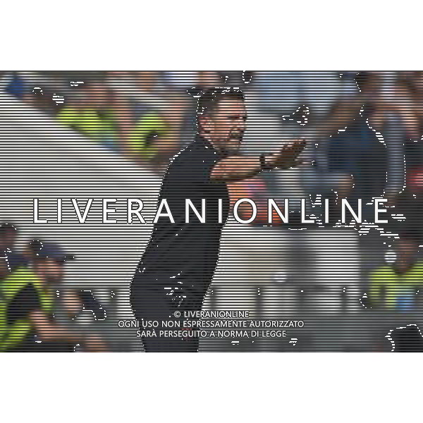TVRG Atalanta vs Lecce nella foto Eusebio Di Francesco allenatore Lecce Bergamo 14-09-2025 Stadio di Bergamo Atalanta vs Lecce Campionato Serie A Enilive - 3a giornata foto Roberto Garavaglia/Agenzia Aldo Liverani sas