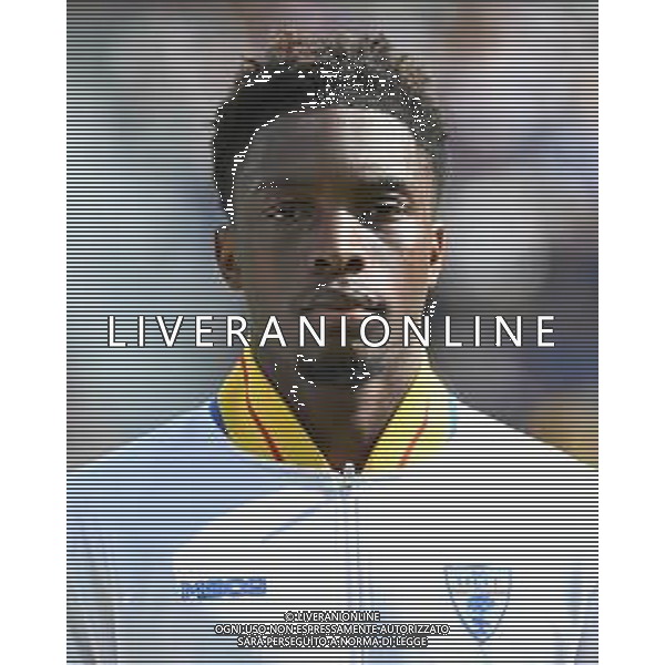 TVRG Atalanta vs Lecce nella foto Christ-Owen Kouassi (Lecce) Bergamo 14-09-2025 Stadio di Bergamo Atalanta vs Lecce Campionato Serie A Enilive - 3a giornata foto Roberto Garavaglia/Agenzia Aldo Liverani sas