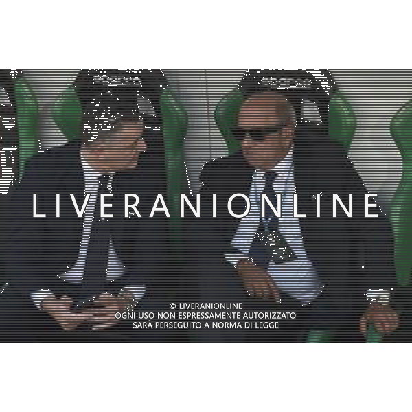 Sassuolo vs Lazio Campionato Serie A Enilive - 3 Giornata Stadio Mapei - Reggio Emilia 14-09-2025 nella foto Pinzani e Fabiani Foto Federico Gaetano - ag Aldo liverani