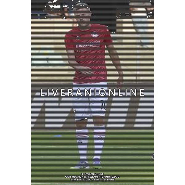 Jamie Vardy of US Cremonese during warms up before Hellas Verona FC vs US Cremonese, 3° Serie A Enilive 2025-26 game at Marcantonio Bentegodi stadium in Verona (VR), Italy, on September 15, 2025. (Photo by Davide Casentini)- AGENZIA ALDO LIVERANI SAS