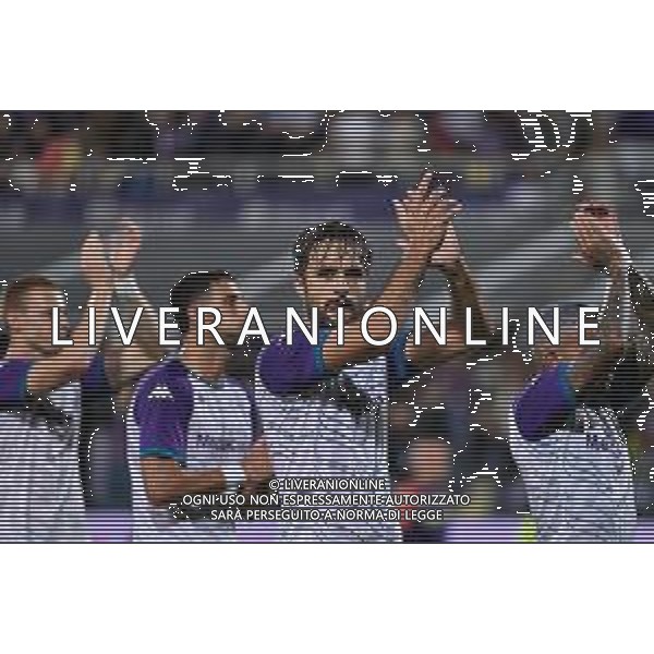 TVLC - Fiorentina vs Napoli, stadio Artemio Franchi Firenze 13.09.2025 Terza Giornata Campionato Serie A EniLive 2025/26 nella foto Luca Ranieri (Fiorentina) saluta i tifosi ©TVLC Luca Barucci / Agenzia Aldo Liverani Sas ©TVLC Luca Barucci - AGENZIA ALDO LIVERANI SAS