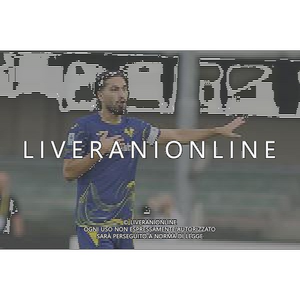 Suat Serdar of Hellas Verona FC gestures during Hellas Verona FC vs US Cremonese, 3° Serie A Enilive 2025-26 game at Marcantonio Bentegodi stadium in Verona (VR), Italy, on September 15, 2025. (Photo by Davide Casentini)- AGENZIA ALDO LIVERANI SAS