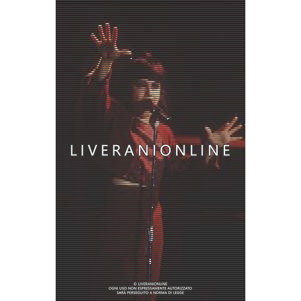 DIAP-RETROSPETTIVA MATIA BAZAR COMPLESSO MUSICALE NELLA FOTO IL COMPLESSO DEI MATIA BAZAR CON ANTONELLA RUGGIERO NELL\'ANNO 1989  AG ALDO LIVERANI SAS 