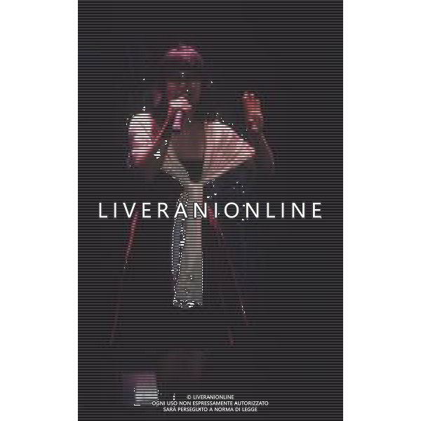 DIAP-RETROSPETTIVA MATIA BAZAR COMPLESSO MUSICALE NELLA FOTO IL COMPLESSO DEI MATIA BAZAR CON ANTONELLA RUGGIERO NELL\'ANNO 1989  AG ALDO LIVERANI SAS 