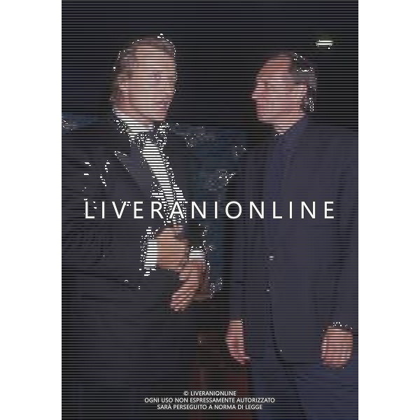 DIAP-RETROSPETTIVA RUTGER HAUER ATTORE NELLA FOTO RUTGER HAUER A CANNES NELL\'ANNO 1988 CONIL REGISTA PETER GRENAWAY AG ALDO LIVERANI SAS 