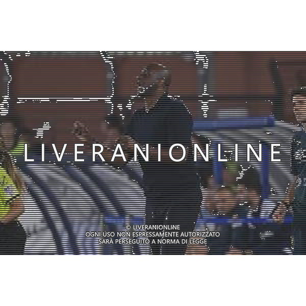 TVRG Como vs Genoa nella foto Patrick Vieira allenatore Genoa Como 15-09-2025 Stadio Giuseppe Sinigaglia Como vs Genoa Campionato Serie A Enilive - 3a giornata foto Roberto Garavaglia/Agenzia Aldo Liverani sas