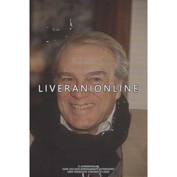 DIAP-RETROSPETTIVA GIORGIO ALBERTAZZI ATTORE TEATRALE NELLAFOTO GIORGIO ALBERTAZZZI A MILANO NELL\'ANNO 1990 AG ALDO LIVERANI SAS