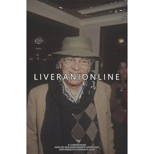 DIAP-RETROSPETTIVA GIORGIO ALBERTAZZI ATTORE TEATRALE NELLAFOTO GIORGIO ALBERTAZZZI A MILANO NELL\'ANNO 1990 AG ALDO LIVERANI SAS