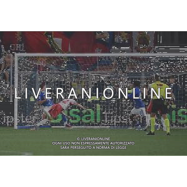 TVRG Como vs Genoa nella foto Johan Felipe Vasquez (Genoa) occasione da gol nel recupero per il possibile 2 a 1 Genoa Como 15-09-2025 Stadio Giuseppe Sinigaglia Como vs Genoa Campionato Serie A Enilive - 3a giornata foto Roberto Garavaglia/Agenzia Aldo Liverani sas