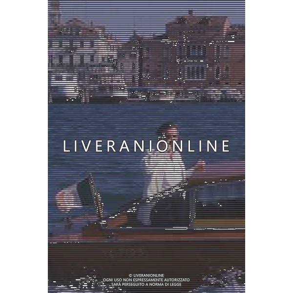 DIAP-RETROSPETTIVA MARTIN SCORSESE REGISTA NELLA FOTO MARTIN SCORSESE A VENEZIA NELL\'ANNO 1988 AG ALDO LIVERANI SAS