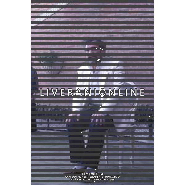 DIAP-RETROSPETTIVA MARTIN SCORSESE REGISTA NELLA FOTO MARTIN SCORSESE A VENEZIA NELL\'ANNO 1988 AG ALDO LIVERANI SAS