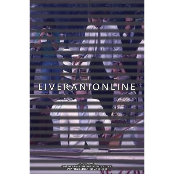 DIAP-RETROSPETTIVA MARTIN SCORSESE REGISTA NELLA FOTO MARTIN SCORSESE A VENEZIA NELL\'ANNO 1988 AG ALDO LIVERANI SAS