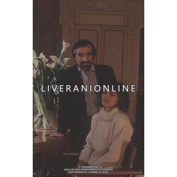 DIAP-RETROSPETTIVA MARTIN SCORSESE REGISTA NELLA FOTO MARTIN SCORSESE CON GIORGIO ARMANI AG THEMA-AG ALDO LIVERANI SAS