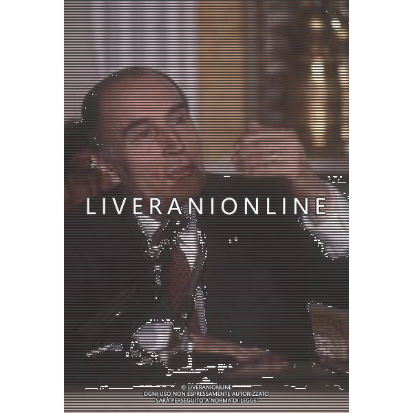 DIAP-RETROSPETTIVA FRANCOIS MITTERAND POLITICO NELLA FOTO FRANCOIS MITTERAND A MILANO NELL\'ANNO 1984 AG ALDO LIVERANI SAS 