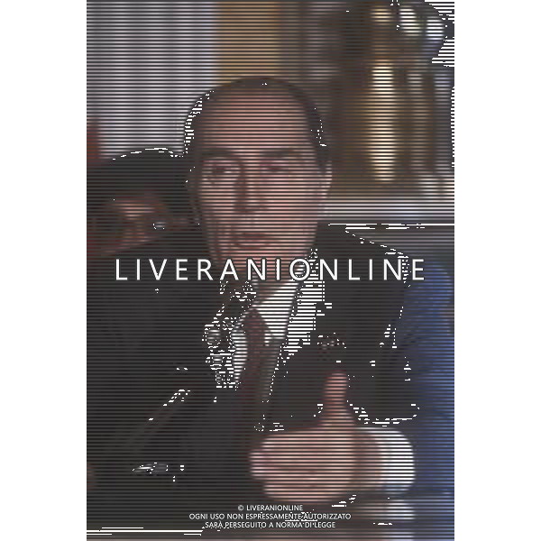 DIAP-RETROSPETTIVA FRANCOIS MITTERAND POLITICO NELLA FOTO FRANCOIS MITTERAND A MILANO NELL\'ANNO 1984 AG ALDO LIVERANI SAS 
