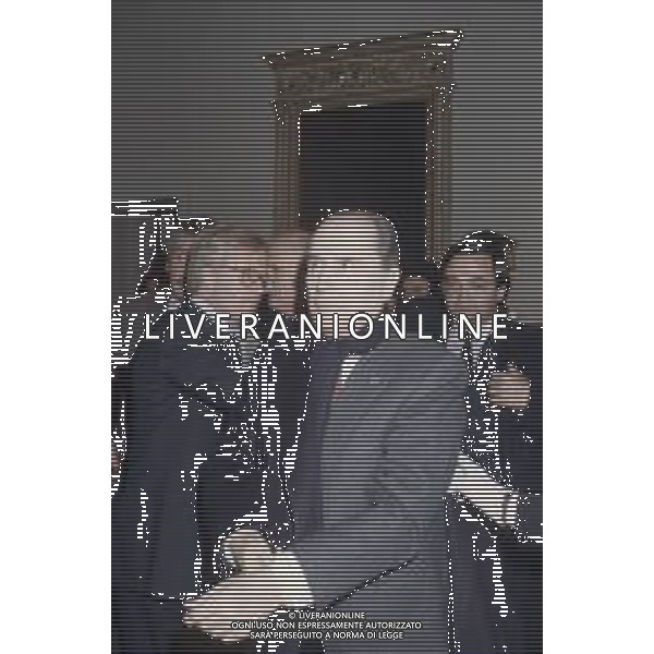 DIAP-RETROSPETTIVA FRANCOIS MITTERAND POLITICO NELLA FOTO FRANCOIS MITTERAND A MILANO NELL\'ANNO 1984 AG ALDO LIVERANI SAS 