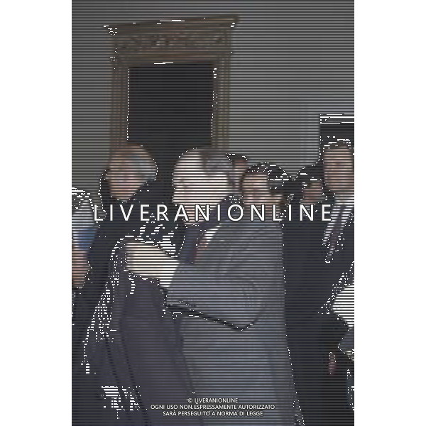 DIAP-RETROSPETTIVA FRANCOIS MITTERAND POLITICO NELLA FOTO FRANCOIS MITTERAND A MILANO NELL\'ANNO 1984 AG ALDO LIVERANI SAS 