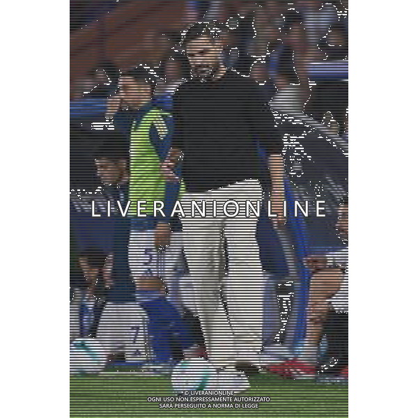 TVRG Como vs Genoa nella foto Cesc Fabregas allenatore Como Como 15-09-2025 Stadio Giuseppe Sinigaglia Como vs Genoa Campionato Serie A Enilive - 3a giornata foto Roberto Garavaglia/Agenzia Aldo Liverani sas