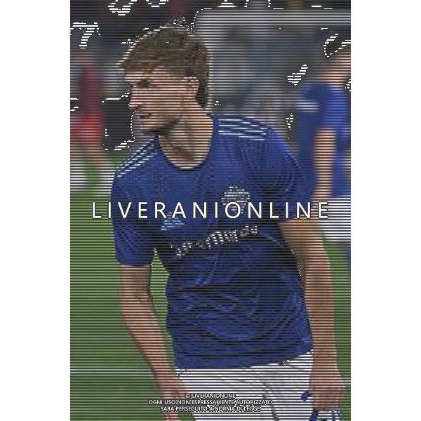 TVRG Como vs Genoa nella foto Stefan Posch (Como) Como 15-09-2025 Stadio Giuseppe Sinigaglia Como vs Genoa Campionato Serie A Enilive - 3a giornata foto Roberto Garavaglia/Agenzia Aldo Liverani sas