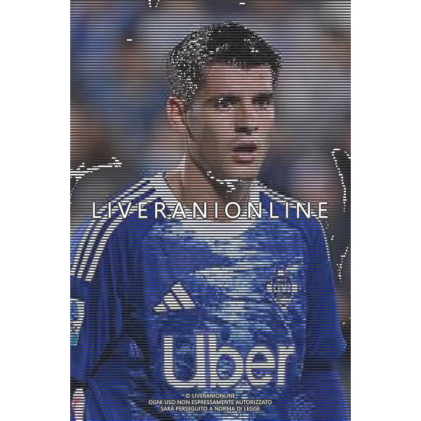 TVRG Como vs Genoa nella foto Alvaro Morata (Como) Como 15-09-2025 Stadio Giuseppe Sinigaglia Como vs Genoa Campionato Serie A Enilive - 3a giornata foto Roberto Garavaglia/Agenzia Aldo Liverani sas