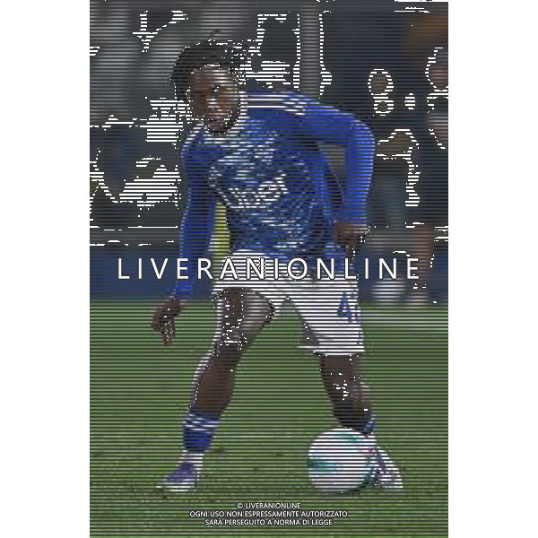 TVRG Como vs Genoa nella foto Jayden Tutu Addai (Como) Como 15-09-2025 Stadio Giuseppe Sinigaglia Como vs Genoa Campionato Serie A Enilive - 3a giornata foto Roberto Garavaglia/Agenzia Aldo Liverani sas