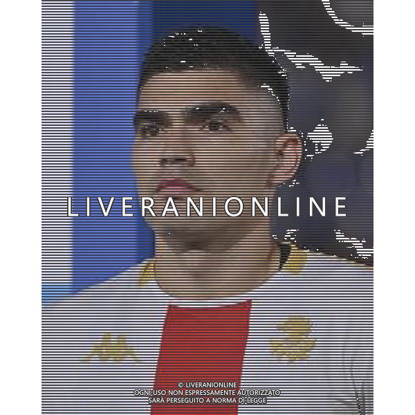 TVRG Como vs Genoa nella foto Johan Felipe Vasquez (Genoa) Como 15-09-2025 Stadio Giuseppe Sinigaglia Como vs Genoa Campionato Serie A Enilive - 3a giornata foto Roberto Garavaglia/Agenzia Aldo Liverani sas