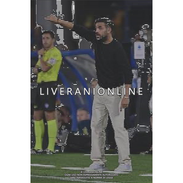 TVRG Como vs Genoa nella foto Cesc Fabregas allenatore Como Como 15-09-2025 Stadio Giuseppe Sinigaglia Como vs Genoa Campionato Serie A Enilive - 3a giornata foto Roberto Garavaglia/Agenzia Aldo Liverani sas