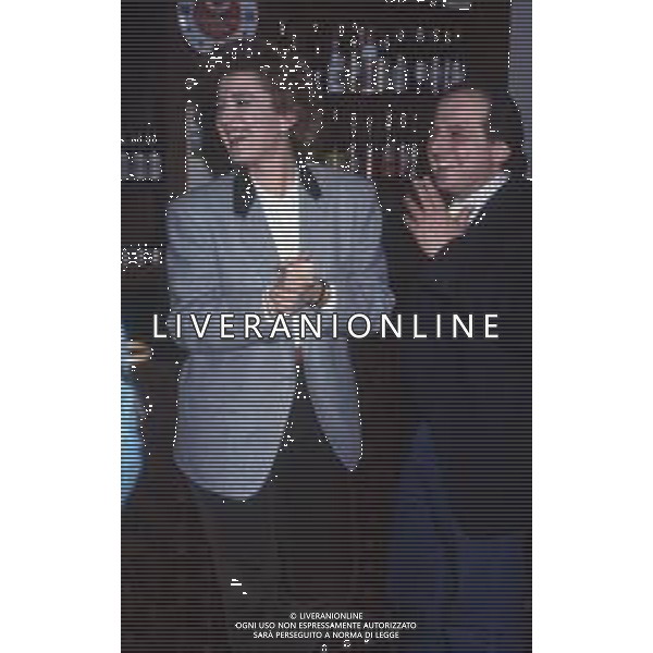 DIAP-RETROSPETTIVA GIANCARLOMAGALLI AUTORE TELEVISIVO E PRESENTATORE TELEVISIVO NELLA FOTO GIANCARLO MAGALLI CON ILARIA MOSCATO NELL\'ANNO 1987 A ROMA FOTO EDGARDO DELLA SCORCIOSA-AG ALDO LIVERANI SAS