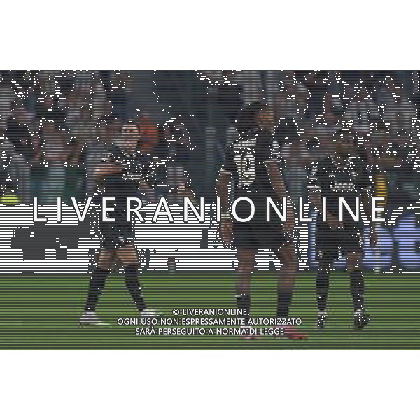 Torino 16.09.2025 Allianz Stadium © Manuela Viganti/Agenzia Aldo Liverani Juventus vs Borussia Dortmund 1a giornata Uefa Champions League 2025/2026 Nella foto: esultanza dusan vlahovic dopo il gol ©Viganti - AGENZIA ALDO LIVERANI SAS