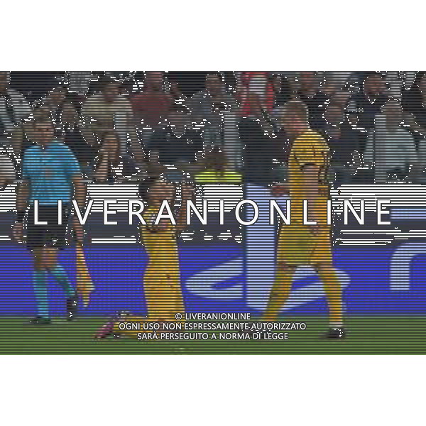 Torino 16.09.2025 Allianz Stadium © Manuela Viganti/Agenzia Aldo Liverani Juventus vs Borussia Dortmund 1a giornata Uefa Champions League 2025/2026 Nella foto: esultanza yan couto dopo il gol ©Viganti - AGENZIA ALDO LIVERANI SAS