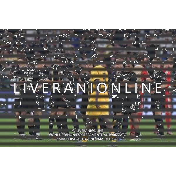 Torino 16.09.2025 Allianz Stadium © Manuela Viganti/Agenzia Aldo Liverani Juventus vs Borussia Dortmund 1a giornata Uefa Champions League 2025/2026 Nella foto: festa juventus a fine gara ©Viganti - AGENZIA ALDO LIVERANI SAS