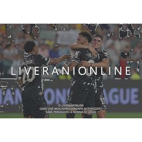 Torino 16.09.2025 Allianz Stadium © Manuela Viganti/Agenzia Aldo Liverani Juventus vs Borussia Dortmund 1a giornata Uefa Champions League 2025/2026 Nella foto: festa juventus a fine gara ©Viganti - AGENZIA ALDO LIVERANI SAS
