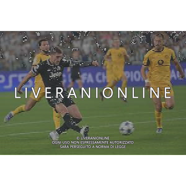 Torino 16.09.2025 Allianz Stadium TVAF-©Alessandro Falzone/Ag. Aldo Liverani sas Juventus vs Borussia Dortmund Uefa Champions League 2025/2026 1a giornata Nella foto:gol di vlahovic ©TVAF Alessandro Falzone - AGENZIA ALDO LIVERANI SAS