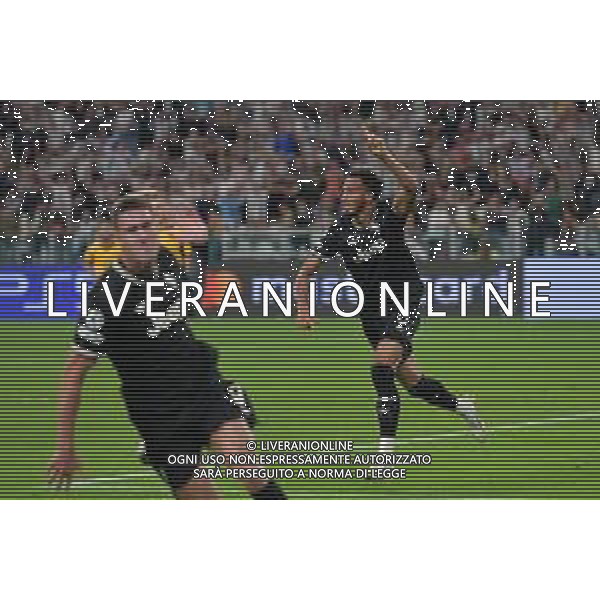Torino 16.09.2025 Allianz Stadium TVAF-©Alessandro Falzone/Ag. Aldo Liverani sas Juventus vs Borussia Dortmund Uefa Champions League 2025/2026 1a giornata Nella foto: Esultanza gol di Kelly ©TVAF Alessandro Falzone - AGENZIA ALDO LIVERANI SAS