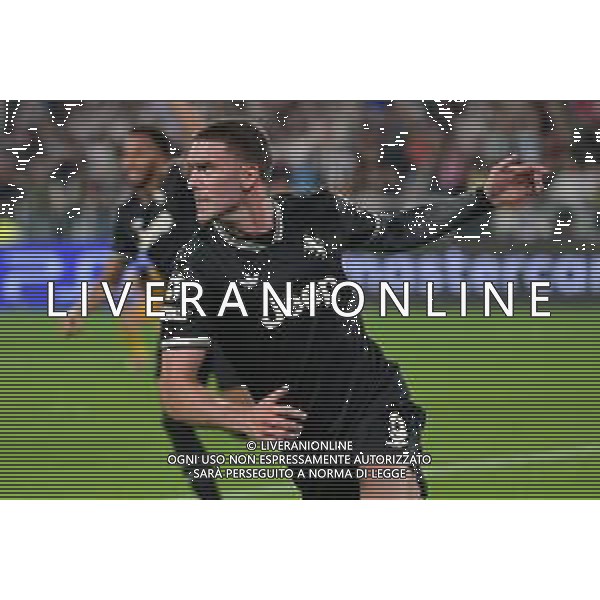 Torino 16.09.2025 Allianz Stadium TVAF-©Alessandro Falzone/Ag. Aldo Liverani sas Juventus vs Borussia Dortmund Uefa Champions League 2025/2026 1a giornata Nella foto: Vlahovic esulta per l\'assist gol di kelly ©TVAF Alessandro Falzone - AGENZIA ALDO LIVERANI SAS