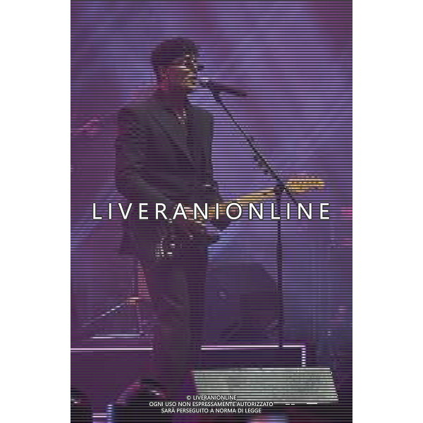 Roma 16 Settembre 2025 i "The Kolors" live a Roma all\'Auditorium Parco Della Musica. Nella foto: The Kolors Foto Credit: Andrea Bracaglia - AGENZIA ALDO LIVERANI SAS