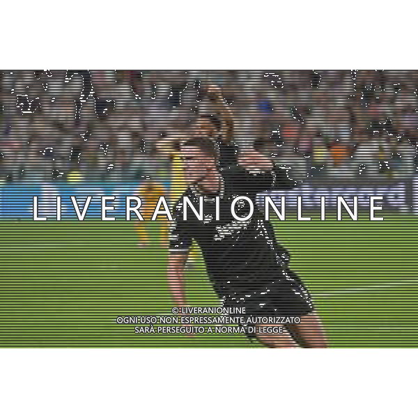 Torino 16.09.2025 Allianz Stadium TVAF-©Alessandro Falzone/Ag. Aldo Liverani sas Juventus vs Borussia Dortmund Uefa Champions League 2025/2026 1a giornata Nella foto: Esultanza Dusan Vlahovic per assist gol a Lloyd Kelly