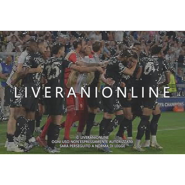 Torino 16.09.2025 Allianz Stadium TVAF-©Alessandro Falzone/Ag. Aldo Liverani sas Juventus vs Borussia Dortmund Uefa Champions League 2025/2026 1a giornata Nella foto: Esultanza Juventus gol di Lloyd Kelly