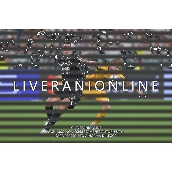 Torino 16.09.2025 Allianz Stadium © Manuela Viganti/Agenzia Aldo Liverani Juventus vs Borussia Dortmund 1a giornata Uefa Champions League 2025/2026 Nella foto: dusan vlahovic e daniel svensson