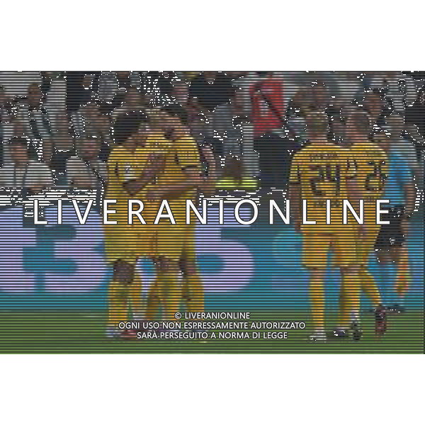 Torino 16.09.2025 Allianz Stadium © Manuela Viganti/Agenzia Aldo Liverani Juventus vs Borussia Dortmund 1a giornata Uefa Champions League 2025/2026 Nella foto: esultanza borussia dortmund dopo il gol di yan couto