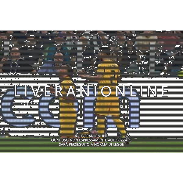 Torino 16.09.2025 Allianz Stadium © Manuela Viganti/Agenzia Aldo Liverani Juventus vs Borussia Dortmund 1a giornata Uefa Champions League 2025/2026 Nella foto: esultanza felix nmacha e yab couto dopo il gol