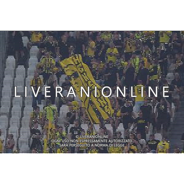 Torino 16.09.2025 Allianz Stadium © Manuela Viganti/Agenzia Aldo Liverani Juventus vs Borussia Dortmund 1a giornata Uefa Champions League 2025/2026 Nella foto: tifosi borussia dortmund