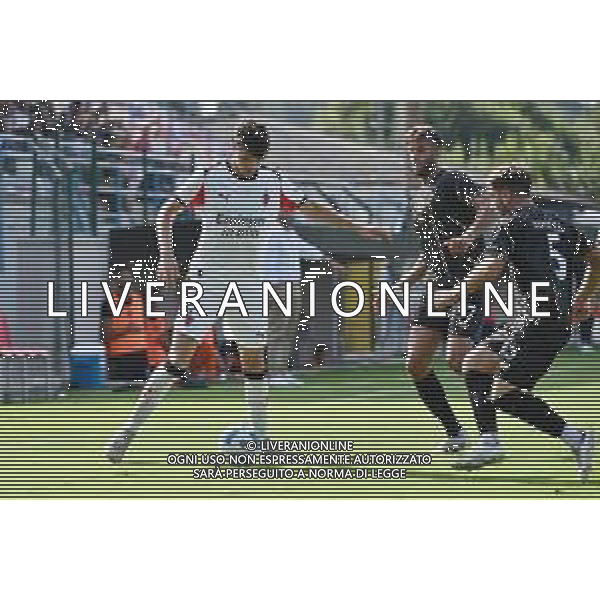 TVRG Milan Futuro vs Leon nella foto Giole Perina (Milan Futuro) Solbiate Arno (VA) 17-09-2025 Stadio Felice Chinetti Milan Futuro vs Leon Campionato Serie D girone B - recupero 1a giornata foto Roberto Garavaglia/Agenzia Aldo Liverani sas