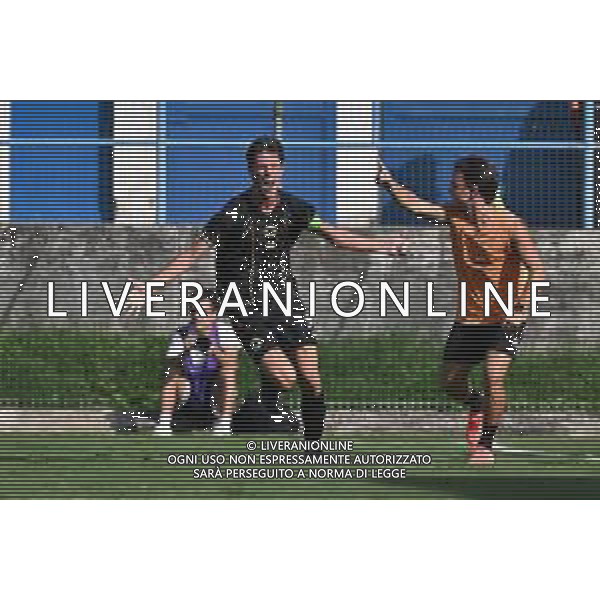 TVRG Milan Futuro vs Leon nella foto Mattia Bonseri (Leon) esultanza dopo il gol del 2 a 2 Solbiate Arno (VA) 17-09-2025 Stadio Felice Chinetti Milan Futuro vs Leon Campionato Serie D girone B - recupero 1a giornata foto Roberto Garavaglia/Agenzia Aldo Liverani sas