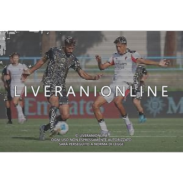 TVRCOR – Milan Futuro vs Ac Leon – Serie D – 1a giornata Stadio Chinetti Solbiate Arno (VA) 17-09-2025 nella foto Yasin El Kadiri (AC Leon) e Nirash Vladimirov (AC Milan Futuro) ©TVRCOR Corradin Roberta - AGENZIA ALDO LIVERANI SAS