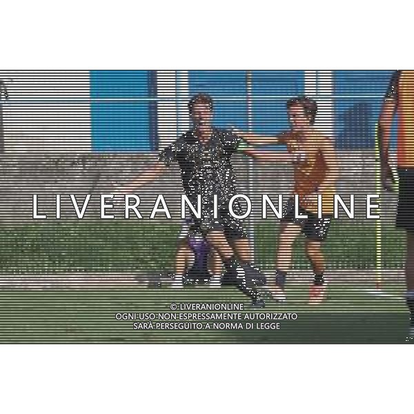 TVRCOR – Milan Futuro vs Ac Leon – Serie D – 1a giornata Stadio Chinetti Solbiate Arno (VA) 17-09-2025 nella foto esultanza dopo il goal di Mattia Bonseri (AC Leon) ©TVRCOR Corradin Roberta - AGENZIA ALDO LIVERANI SAS