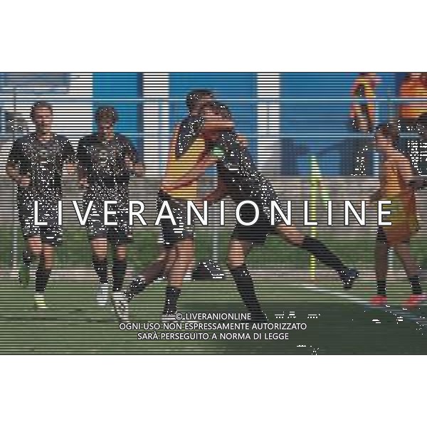 TVRCOR – Milan Futuro vs Ac Leon – Serie D – 1a giornata Stadio Chinetti Solbiate Arno (VA) 17-09-2025 nella foto esultanza dopo il goal di Mattia Bonseri (AC Leon) ©TVRCOR Corradin Roberta - AGENZIA ALDO LIVERANI SAS