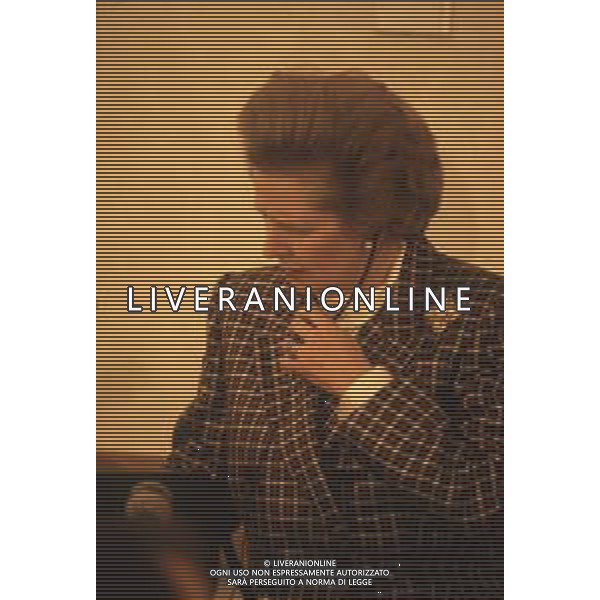 DIAP-RETROSPETTIVA MARGARET THATHCER PRIIMO MINISTRO INGLESE NELLA FOTO MARGARET THATHCER PRIIMO MINISTRO INGLESE A PALLANZA NELL\'ANNO 1988 FOTO DAVIDE MANDRINI-AG ALDO LIVERANI SAS