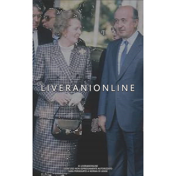 DIAP-RETROSPETTIVA MARGARET THATHCER PRIIMO MINISTRO INGLESE NELLA FOTO MARGARET THATHCER PRIIMO MINISTRO INGLESE A PALLANZA NELL\'ANNO 1988 CON CIRIAC0O DE MITA FOTO DAVIDE MANDRINI-AG ALDO LIVERANI SAS 